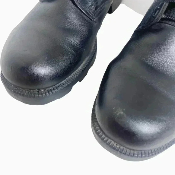 Altama Men's Black Leather Combat Boots Lace Up Boots Size 6W - Picture 10 of 11